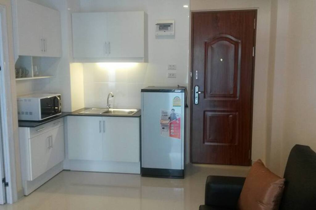 Prepare meals in your Kitchenette.