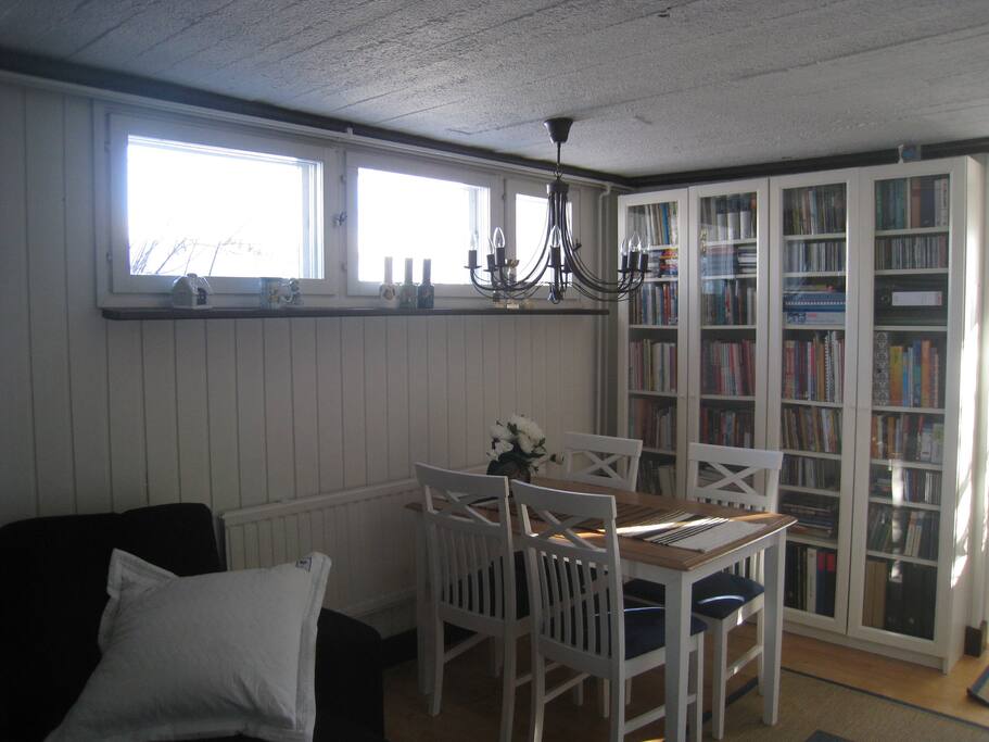 Work space and the sofa