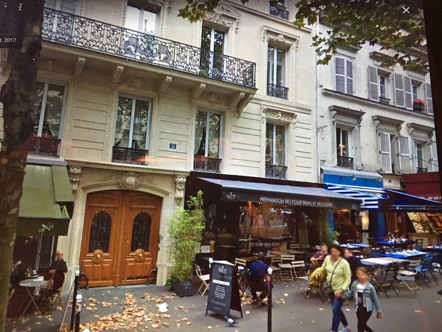 Vue de l'immeuble