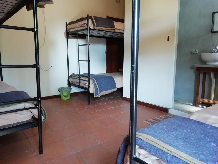 Budget room bunker beds only no TV. For sharing individuals or groups of 6.