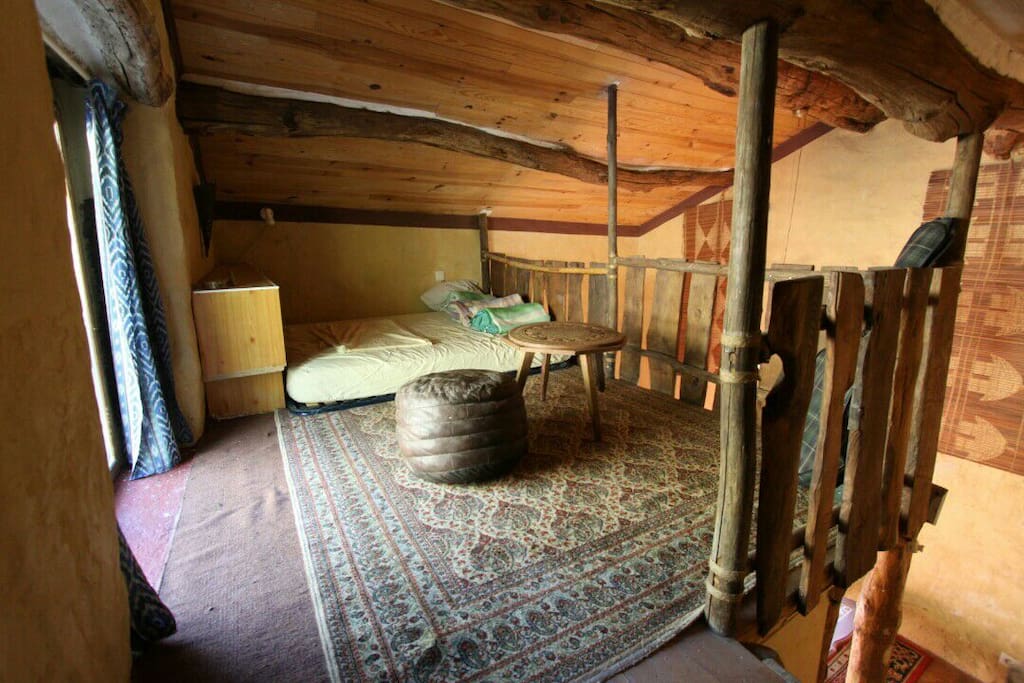 la chambre sur la mezzanine