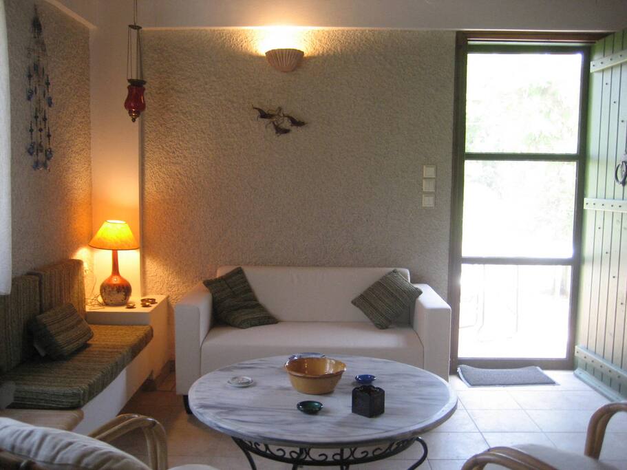 Living room and entry