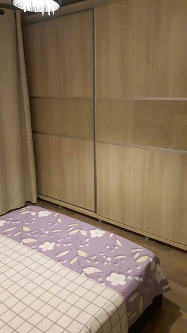 Bedroom storage space