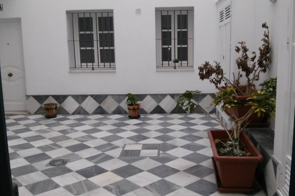 Patio de la finca