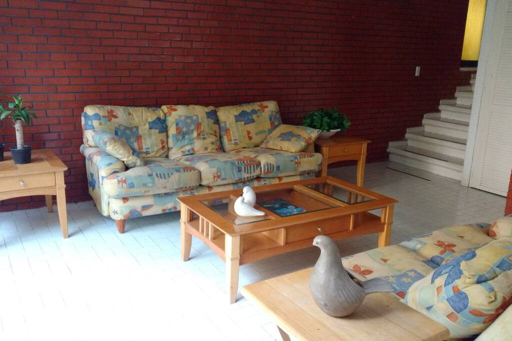 Living room.