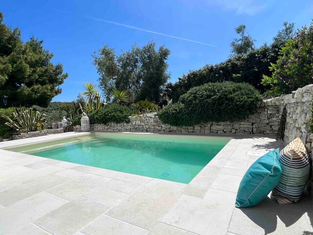 Villa Poggio al Sole of 1700 surr. by olive trees