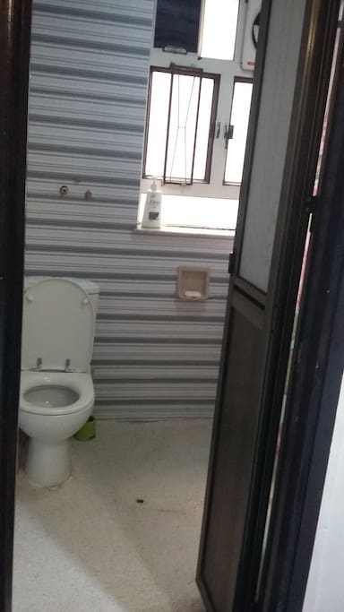 Bathroom located outside the room (for your room use only)