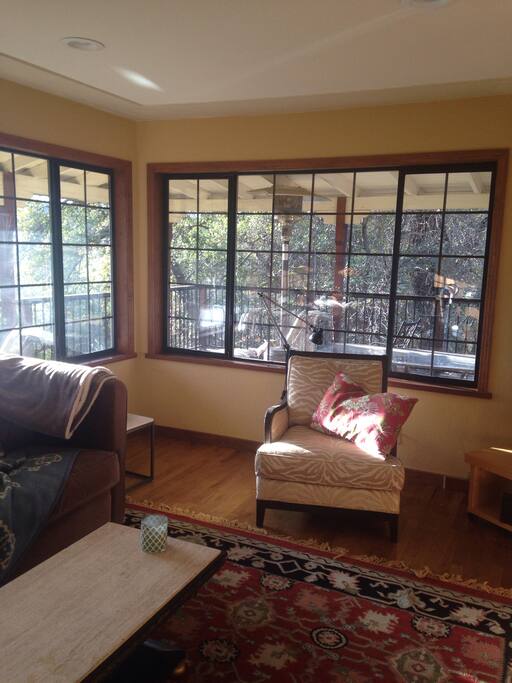 Living room with a view