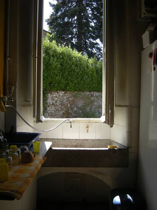 La finestra della cucina
