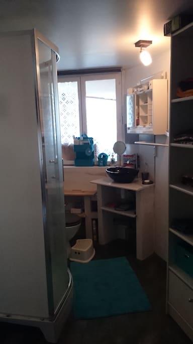 salle d'eau wc dans la chambre