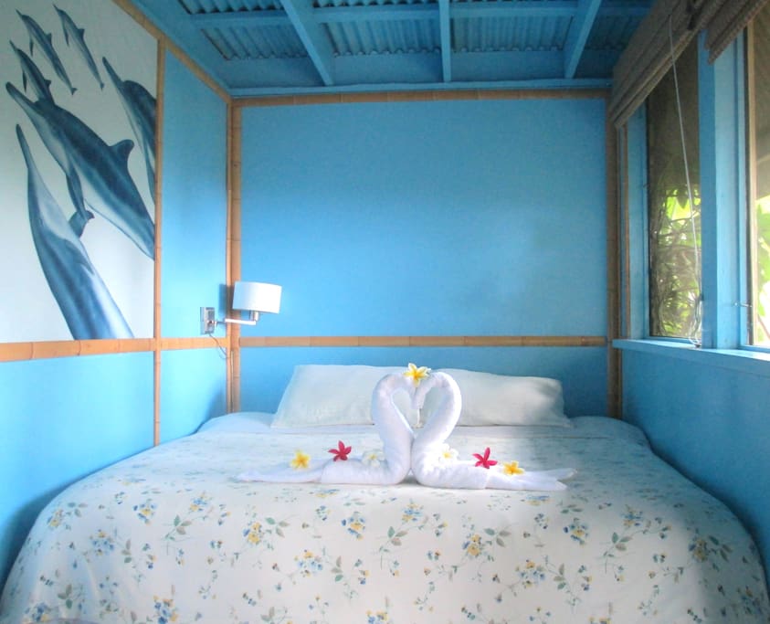 plush and comfy king size bed