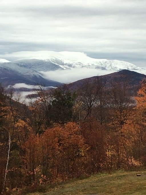 View of Mt. Washington, late fall