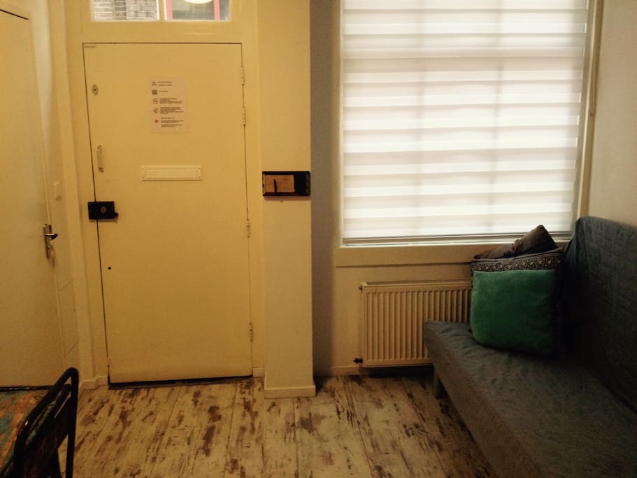 The front door