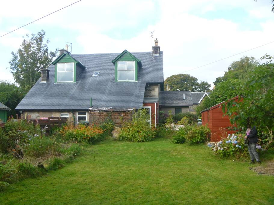 View of back of house from garden