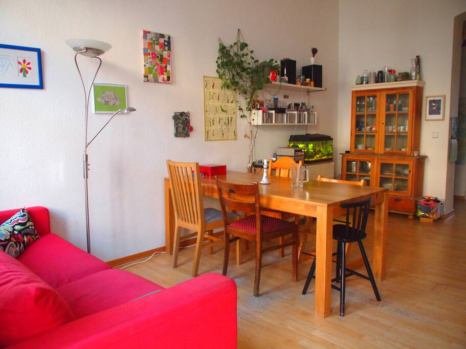 our huge kitchen - sitting-room