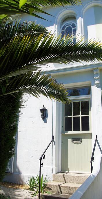 Front door top window