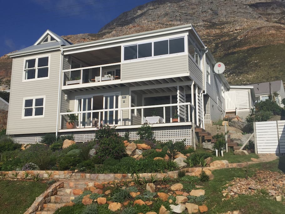 Accommodation is the bottom section of the house. Separate, private entrance