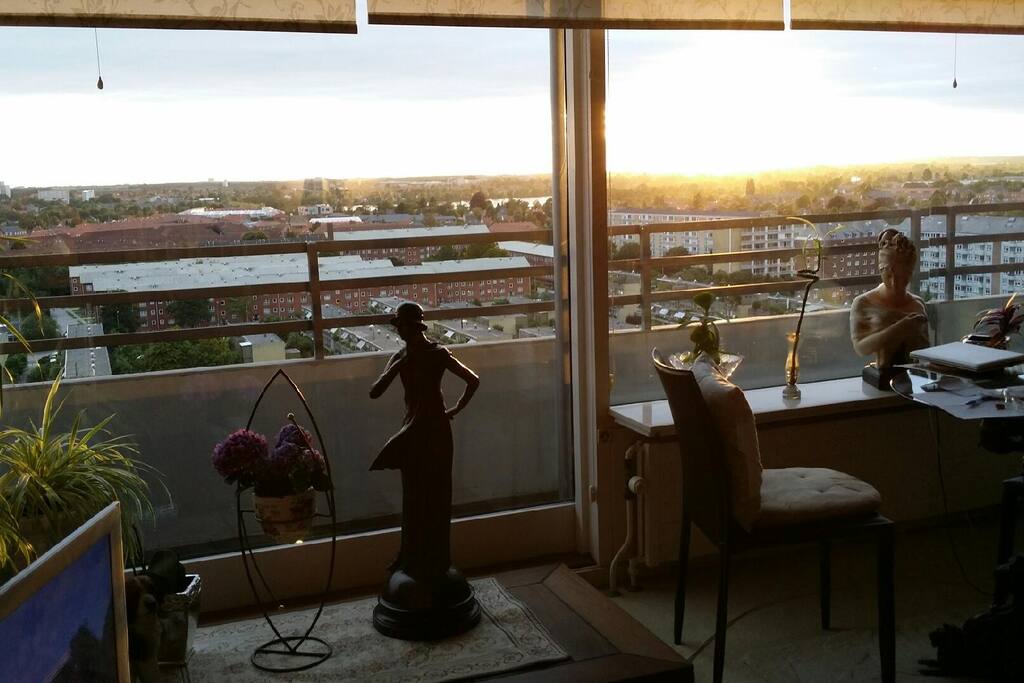Wiev from livingroom