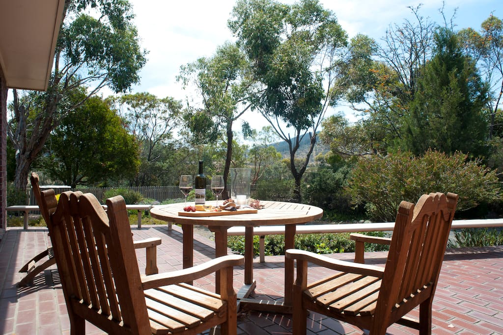 Sit and relax on your own terrace.