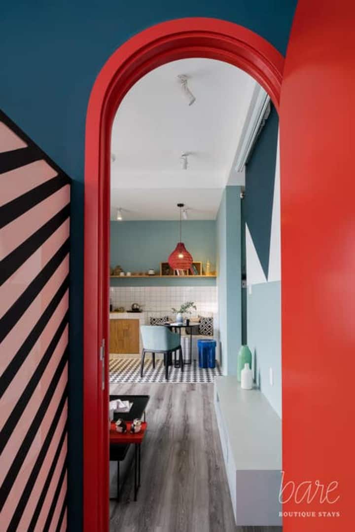 Beautiful Corner Style Studio@Perfect for COUPLES!