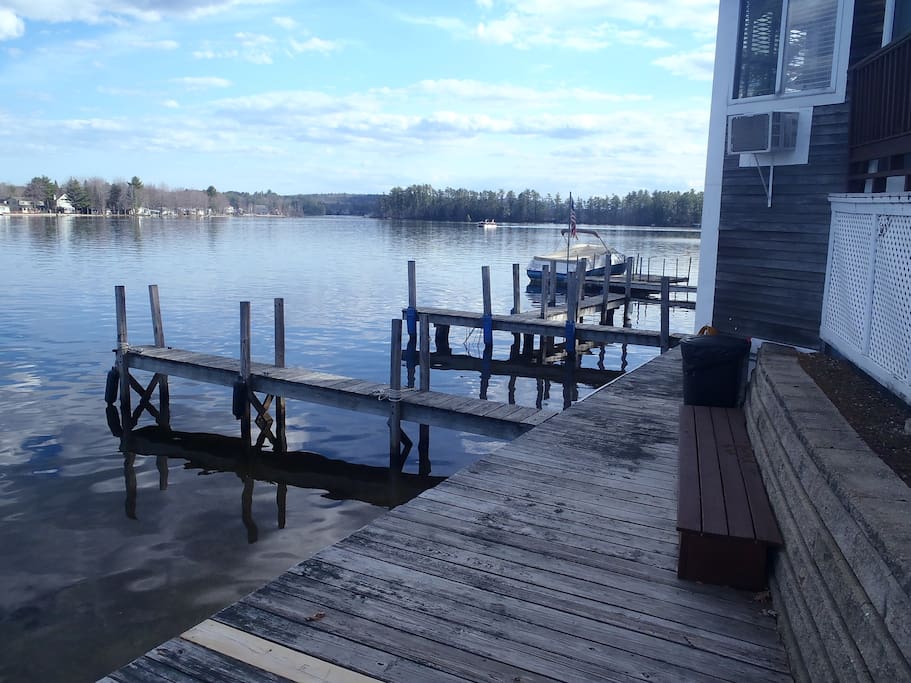 Docks available for an added fee