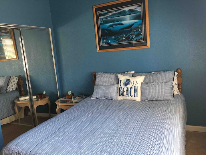 chambre #2. Lit queen