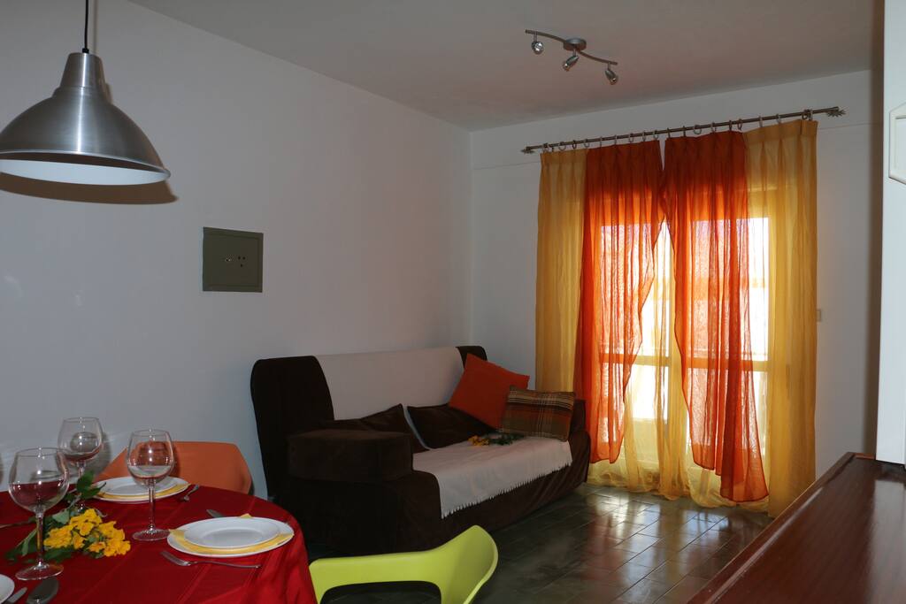 Sala visivel sofá cama