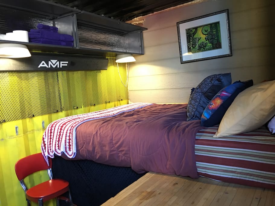 Comfy queen bed
