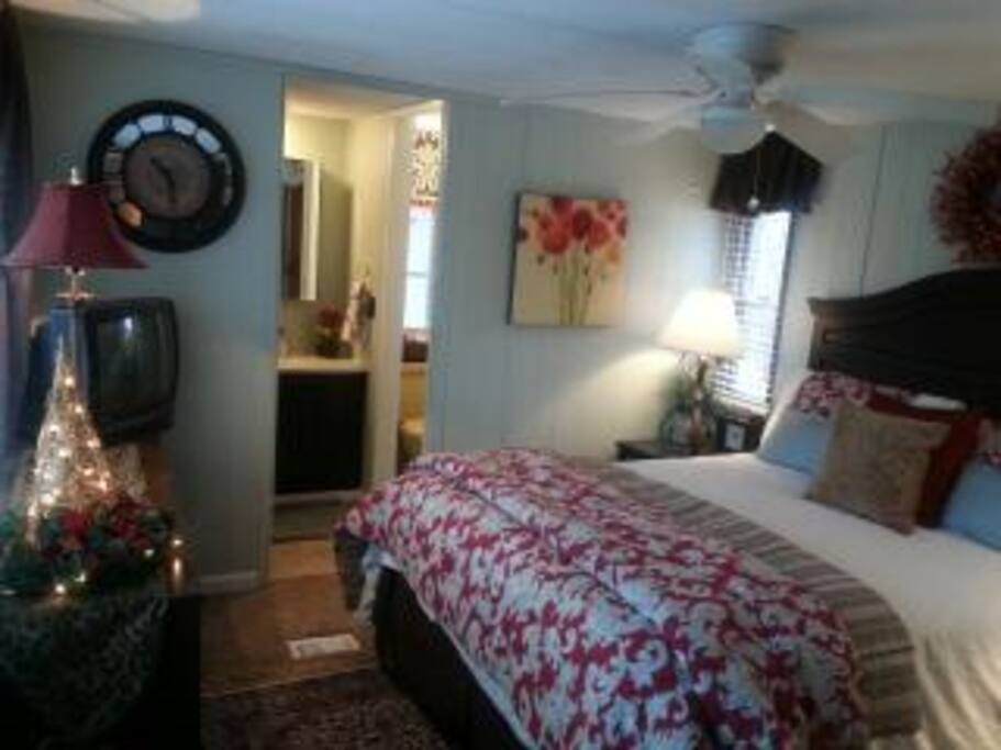 Master Bedroom with queen bed