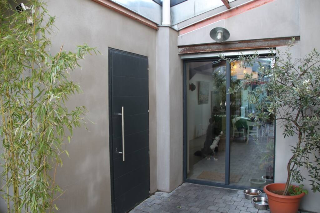 Cours intérieur 50m2