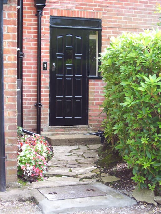 Flat private entrance