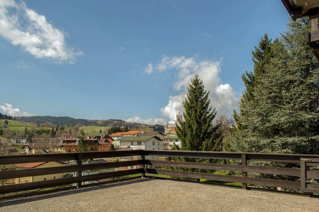 Panorama dalla mia terrazza