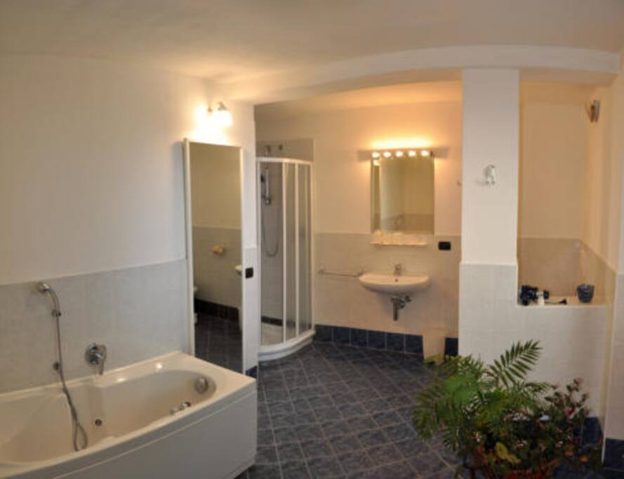 Bagno privato con Jacuzzi