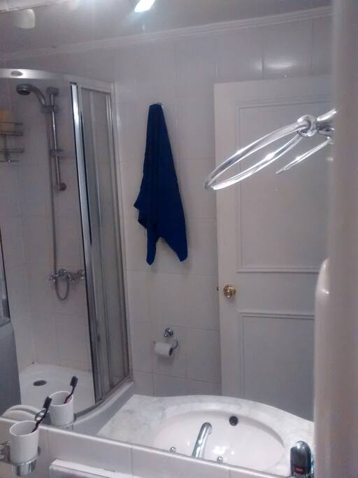 Shower es caliente
