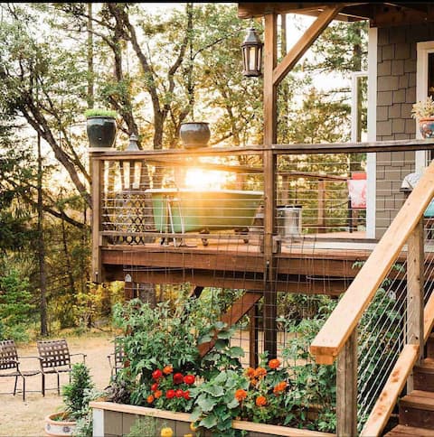 Farmhouse Cabin in the woods w Privacy! WIFI