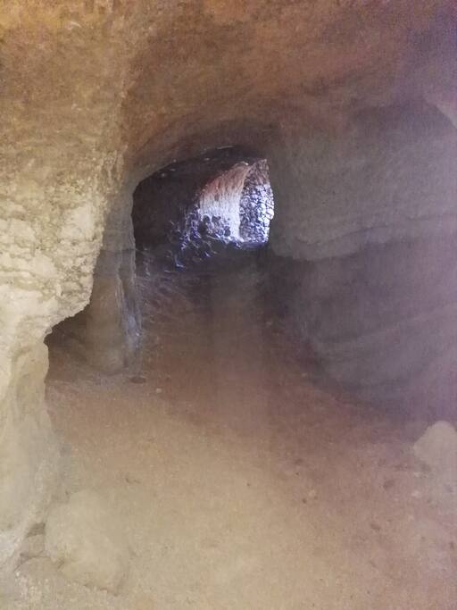 La cueva tiene un fácil acceso