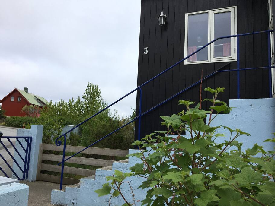 Trappe til hoveddør