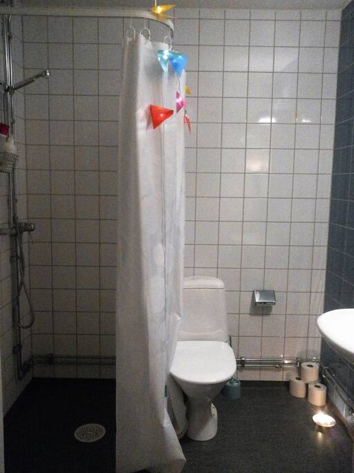 The bathroom