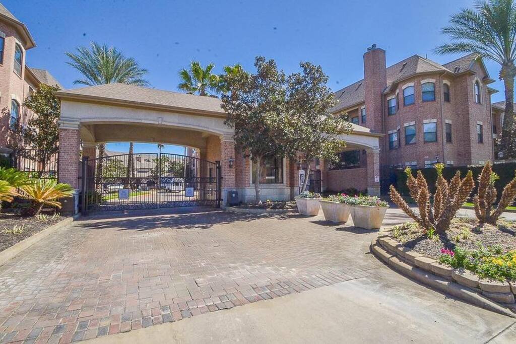 Main gated entrance