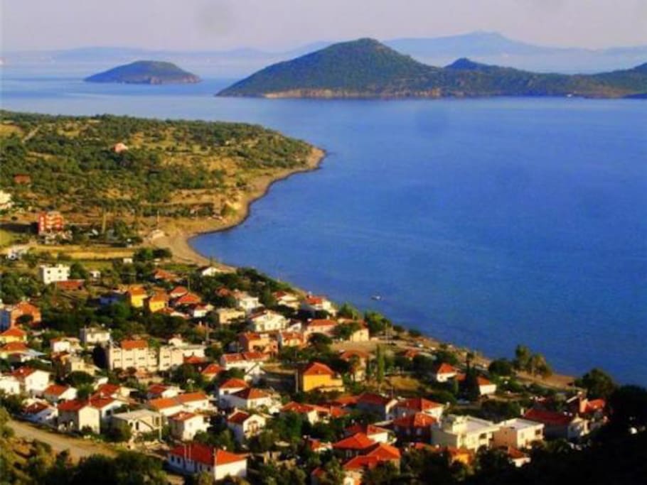 Çandarlı Denizköy Dikili şehrinde Kiralık Evler, İzmir, Türkiye