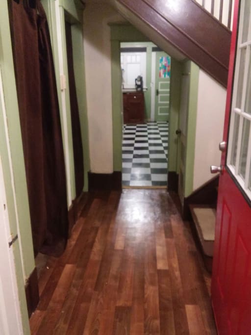 entry to our home