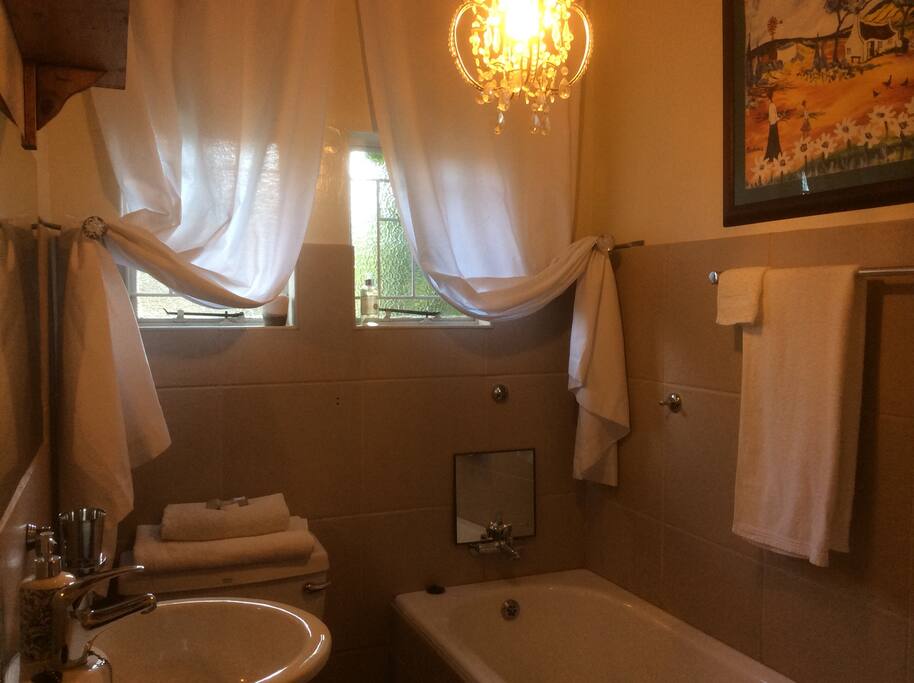 Bathroom with bath only.