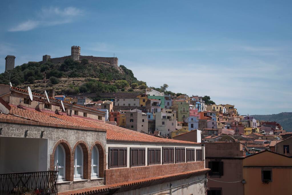 The view from the terrace