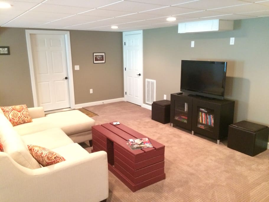 Spacious living room.
