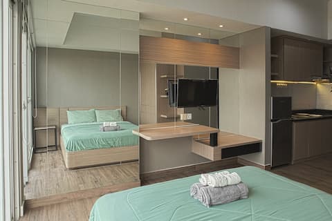 Apartemen casa de parco design sangat nyaman