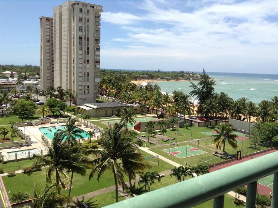 View from terrace