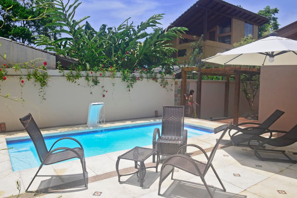 vista da piscina