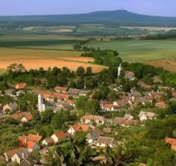 Kapolcs Village in Arts valley