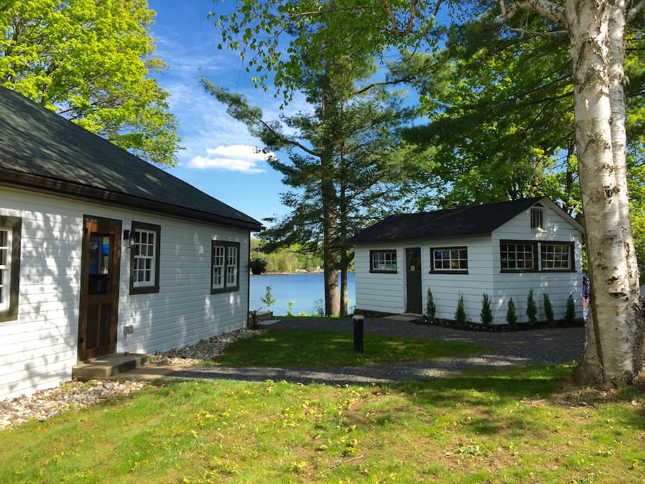Exterior cottage view from the road