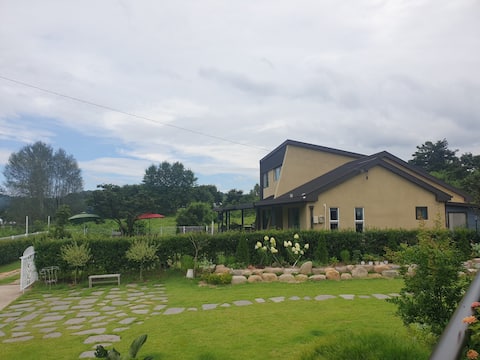 # Landscape of the day # A day of dreamy pastoral life/private pension/bulmung/kids room